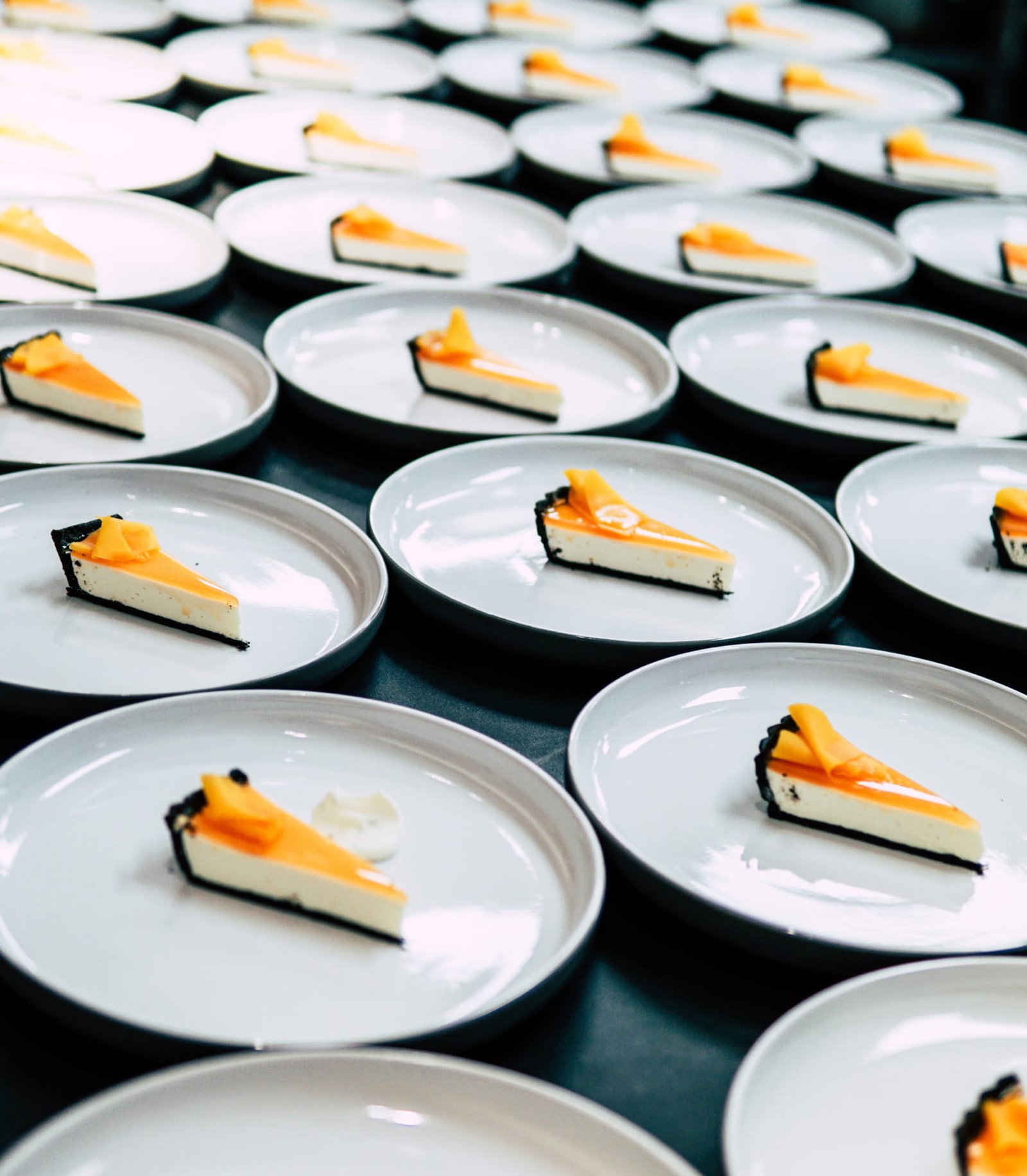 Plated Orange Pie Plated Orange Pie